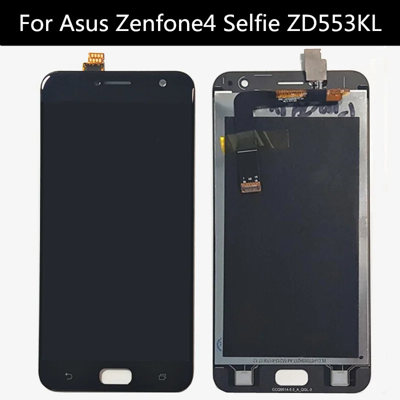 ЖК дисплей 5 дюйма для Asus Zenfone 4 Selfie ZD553KL + дигитайзер сенсорного экрана запасные