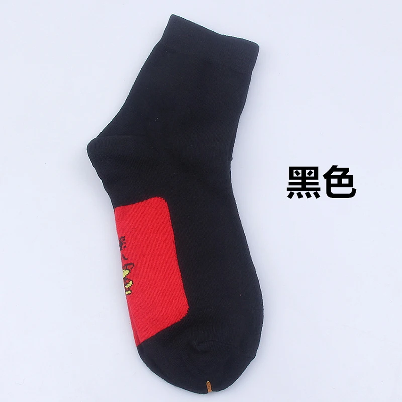 Новинка 2020 мужские хлопковые носки красного цвета размер 40-44 осенне-зимние