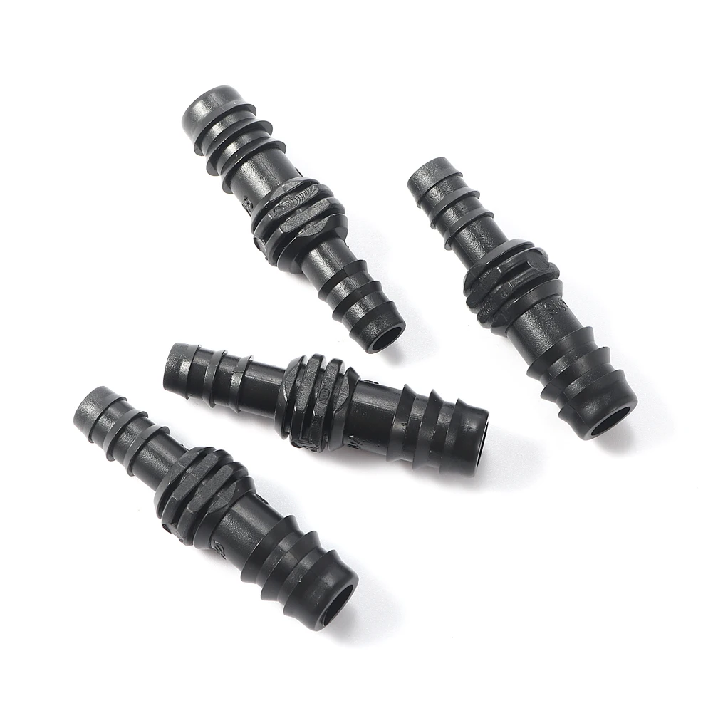 5pcs Tee Reducer union Through joint Pagoda joint DN12 to DN16 plastic pipe connector hose connector pipe fittings Adapter hose