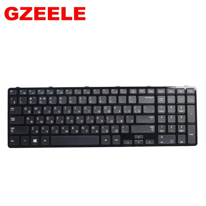 RU черный ноутбук Русская клавиатура для SAMSUNG NP350E7C 355E7C NP365E5C 350E7C 365E5C