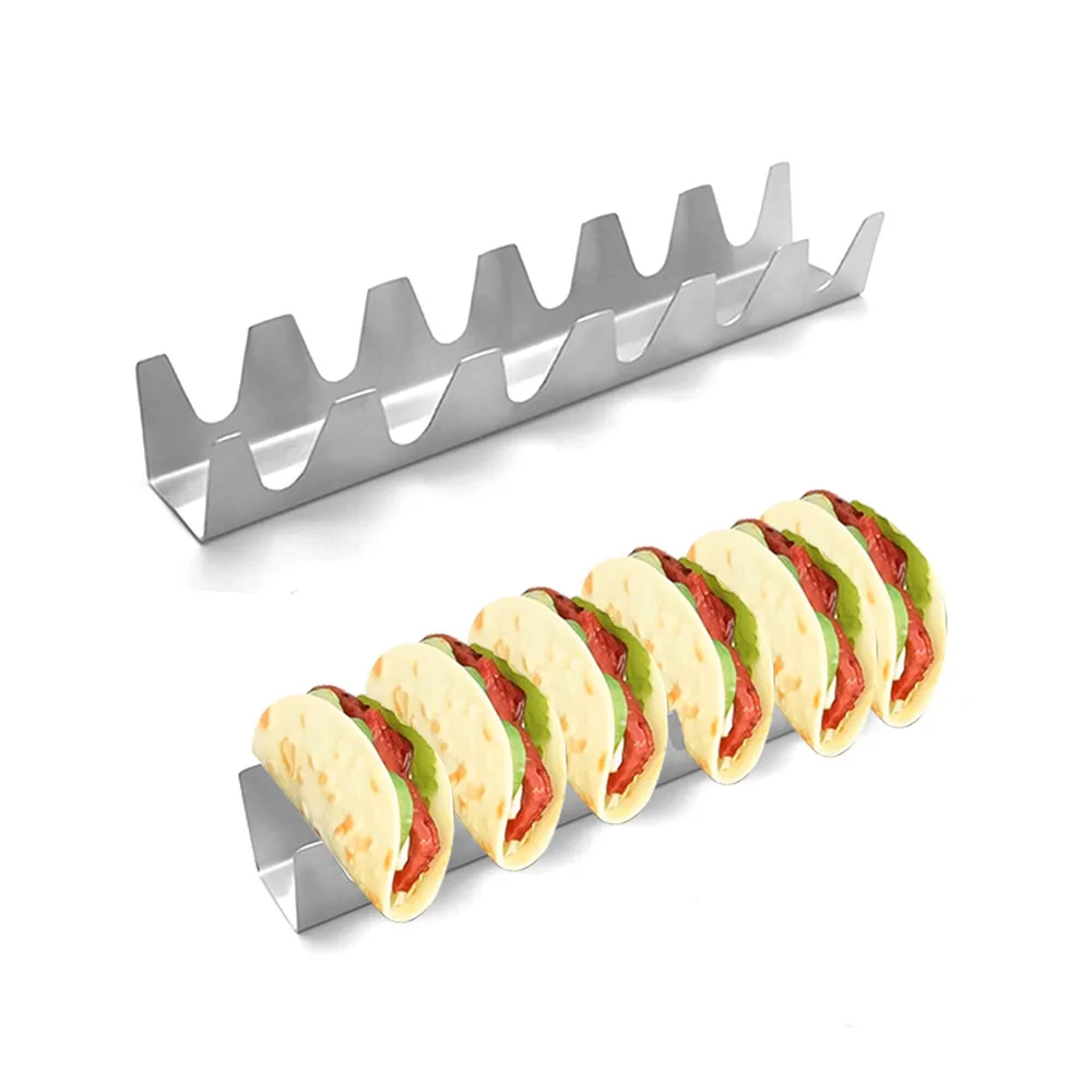 Удобный шикарный держатель для Taco стойка поднос духовки мягкие или жесткие Tacos