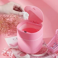 one click small household toilet office trash can kitchen storage mini waste paper basket bathroom accessories wc accessories