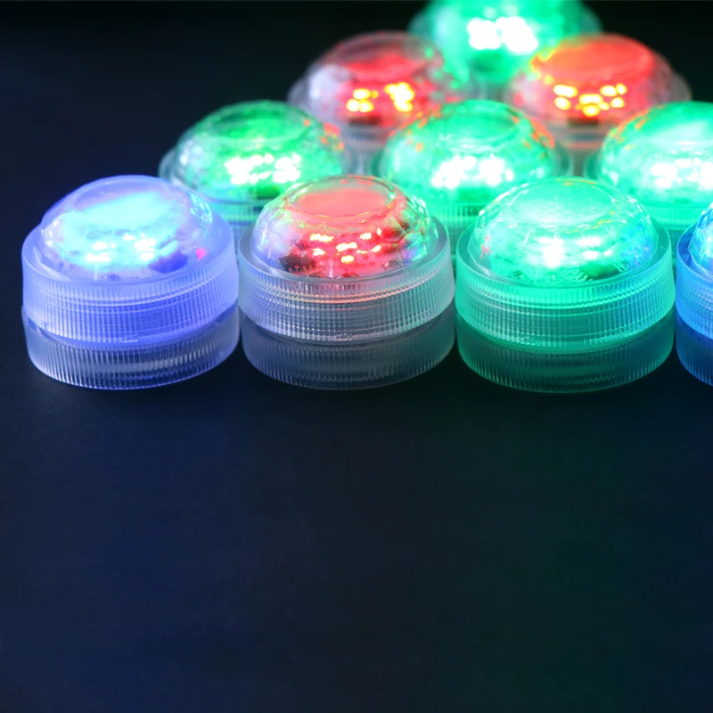 12 шт. водонепроницаемые светодиодные лампы для ванной|Праздничное освещение| |