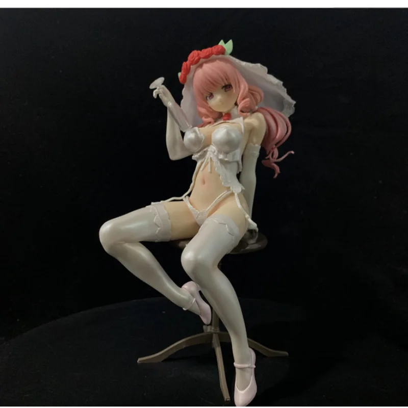 

22cm 1/6 Scale Anime SkyTube TOMO Paseri Wedding Girl PVC Action Figure Kamino Shizuku Statue Collection Model Doll