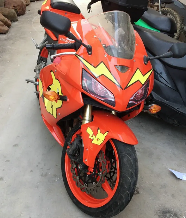 Передняя фара для мотоцикла HONDA CBR600RR CBR 600 RR F5 2003 2007 3D|Накладки и декоративные