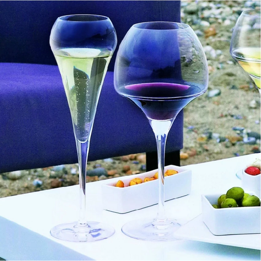 

Creative wine glass cup goblet champagne glasses cups new Water cup wedding wine glasses drinkware home decoration accessories