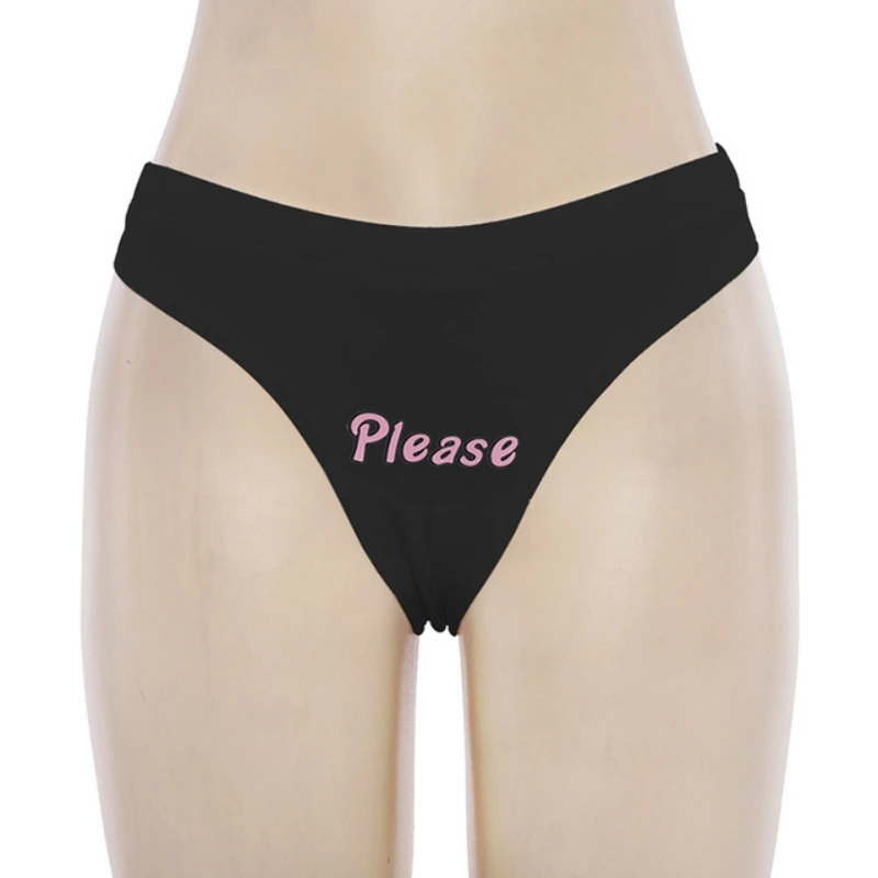 Женские короткие топы с буквенным принтом, сексуальные трусики, женские повседневные укороченные топы без рукавов, Harajuku, нижнее белье