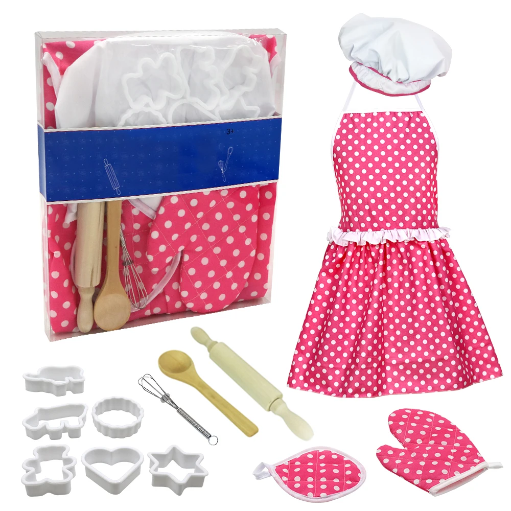 Ролевые игры кухонный фартук Детский набор для повара сделай сам костюм