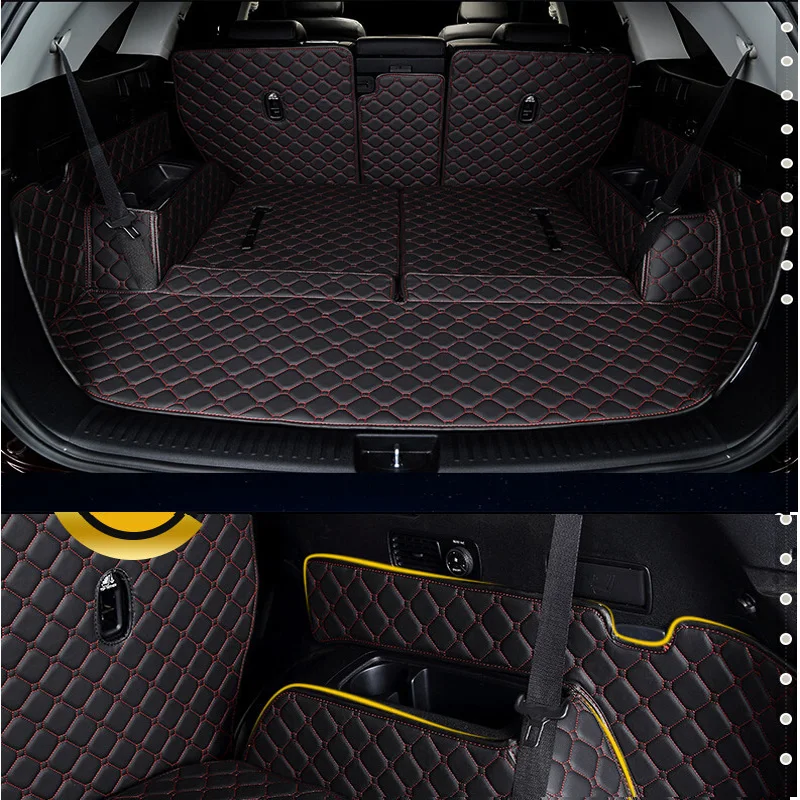 

Custom Car Trunk Mats For Kia Sorento 7seats 2017 Durable Cargo Liner Mat Boot Carpets For Sorento 2016-2015