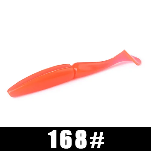 168 FISH KING 6 шт./упак., мягкие приманки, приманка для рыбалки 105 мм, 11 г, приманка для плавания, форель, Мягкая наживка для рыбалки воблер, искусственная приманка для щуки - Цвет: 168
