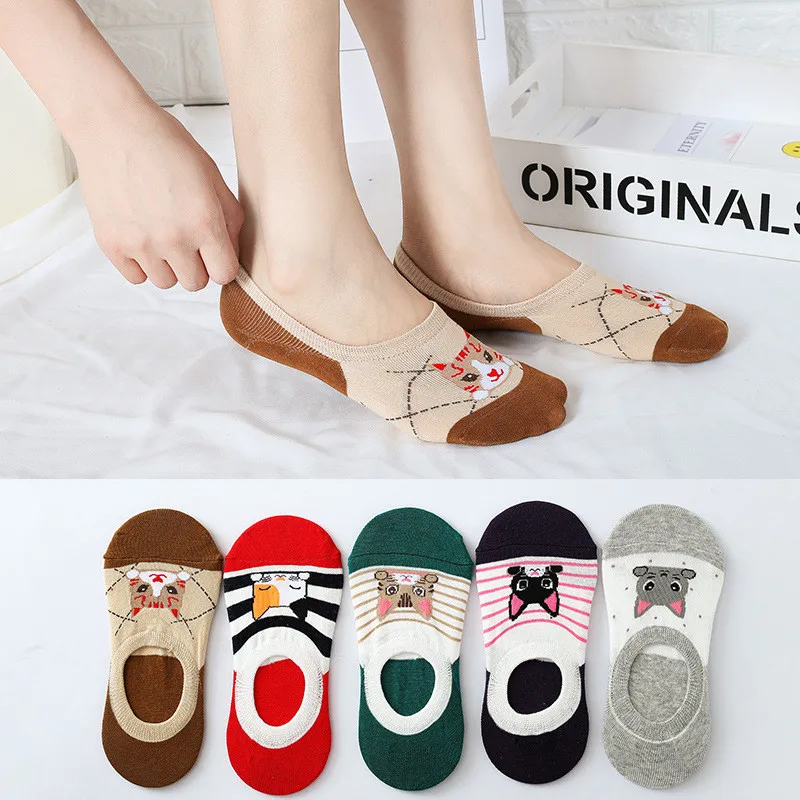 Хлопковые носки тапочки короткие до лодыжки не эластичные 100% удобные мягкие