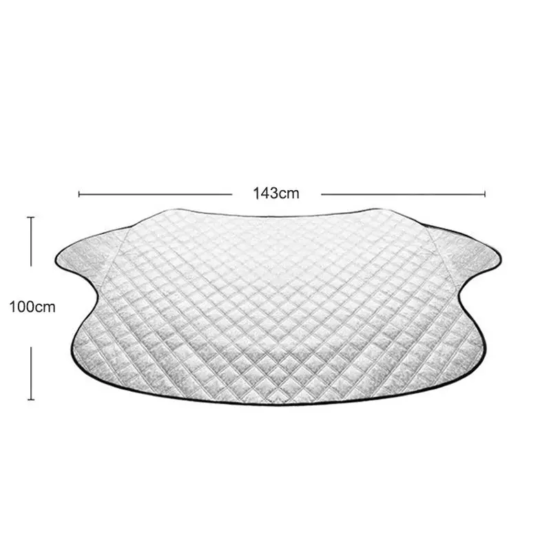 Портативный отражающий чехол на лобовое стекло автомобиля алюминиевая пленка