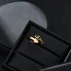 Индивидуальные Кольца из нержавеющей стали с именем бабочки, регулируемый размер, обручальные кольца для женщин, ювелирные изделия, подарки подружкам невесты