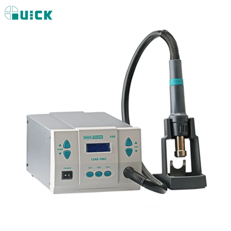 Быстрая 1000 Вт оригинальная 861DW Тепловая пушка сварочная станция с горячим