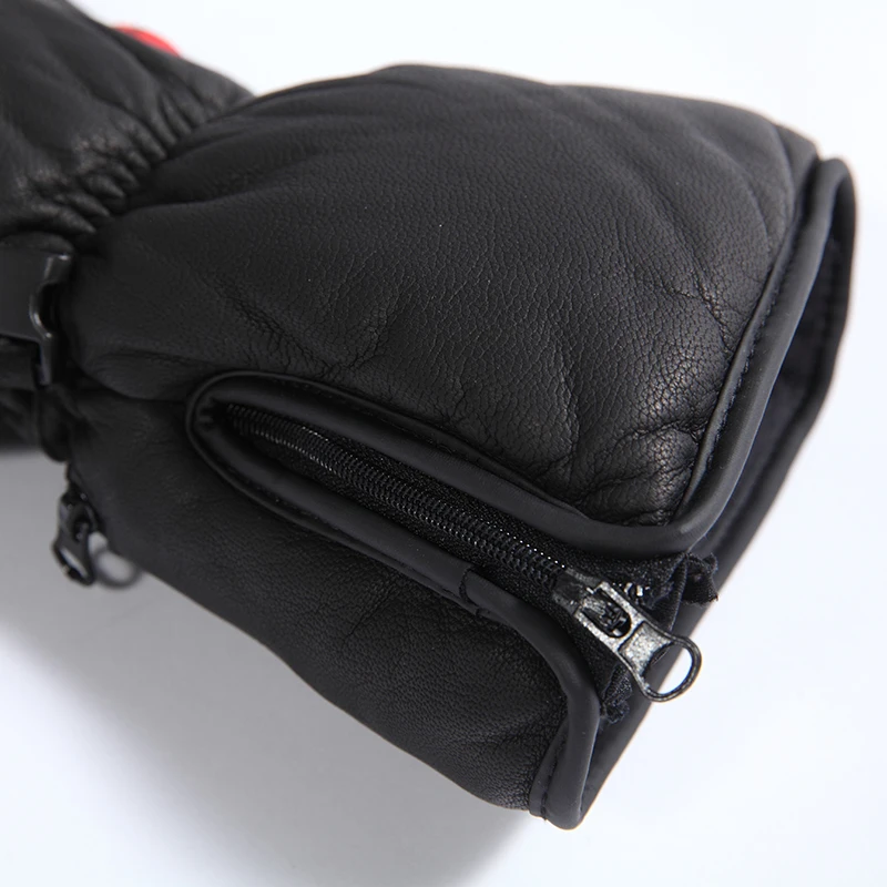 Спасательные зимние спортивные перчатки из натуральной овечьей кожи с