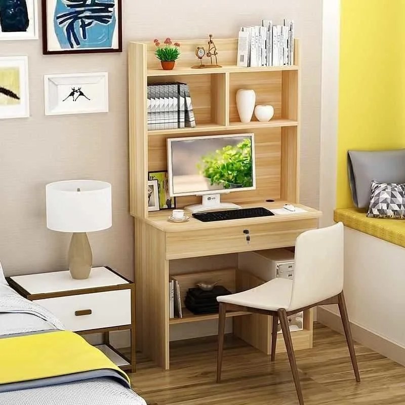 

Mesa Para Support Ordinateur Portable Notebook Stand Escritorio Mueble Bedside Desk Laptop Computer Tablo Table With Bookshelf