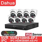 IP-камера Dahua, 8 Мп, 4K, сетевой видеорегистратор