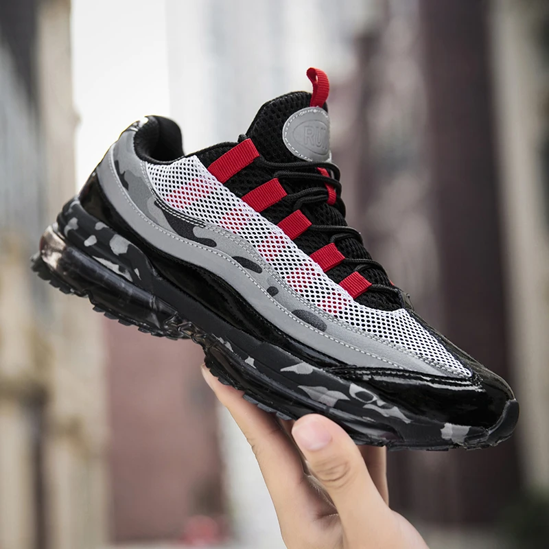 

Running Shoes Breathable Mesh Outdoor Sports Shoes Men Lightweight Athletic Training Footwear Jogging Sneakers Men Basket Homme