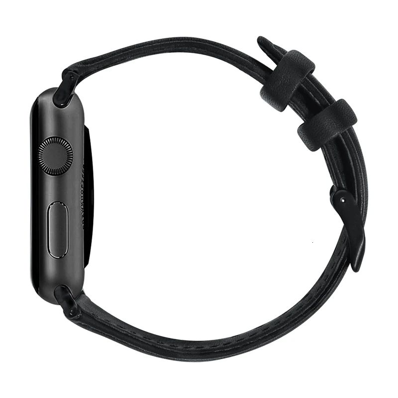 Винтажный ремешок из воловьей кожи для Apple Watch 44 мм 40 мм 42 мм 38 мм браслет iwatch 5 4 3 2 1 браслет с текстурой Crazy Horse