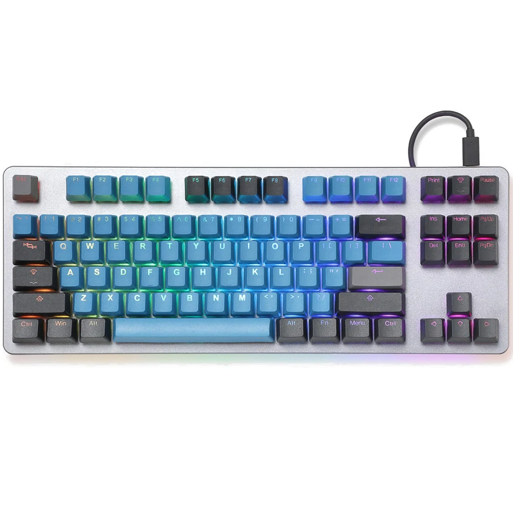 Taihao pbt двойные колпачки для клавиш самостоятельной сборки игровая механическая