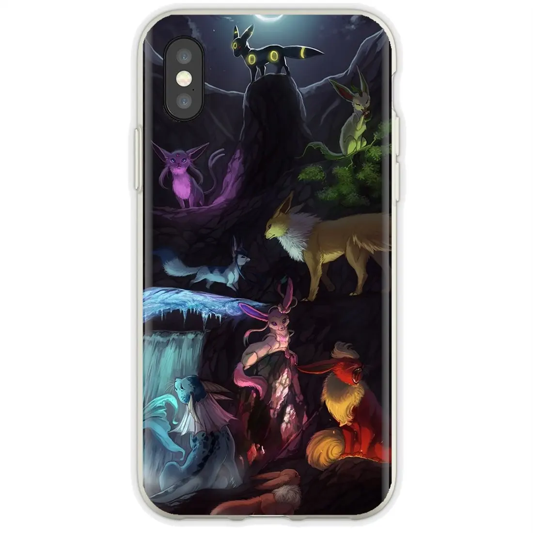 Третье поколение Umbreon для Xiaomi Mi5 Mi5S Mi6 Mi3 Mi4 Mi4i Mi4C Redmi Note 2 3 3S 5 5A 6 6A Pro мягкий чехол