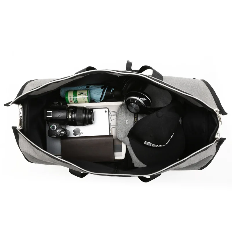 Мужская Дорожная сумка тоут для занятий фитнесом из водонепроницаемого нейлона