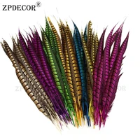 zpdecor 55 60cm 22 24 inch lady amherst pheasant feathers