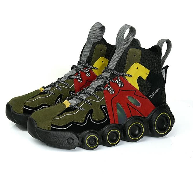 

Men Casual Basketball Shoes Fashion Trainers Male Outdoor Walking Sneakers Running Shoes for Man Breathable Chunky Sport Shoes