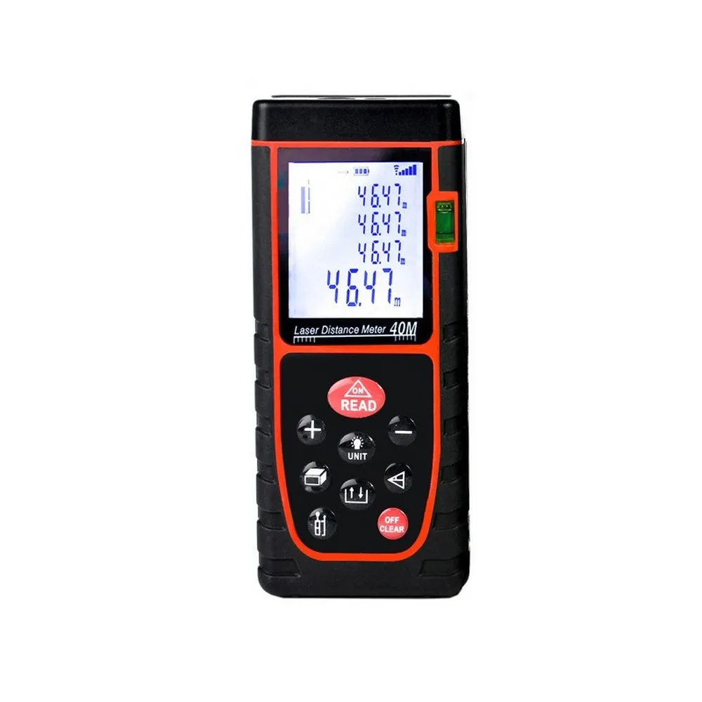 Лазерный дальномер лазерный цифровой измеритель рулетка инструмент 40 м 60 80 100 |