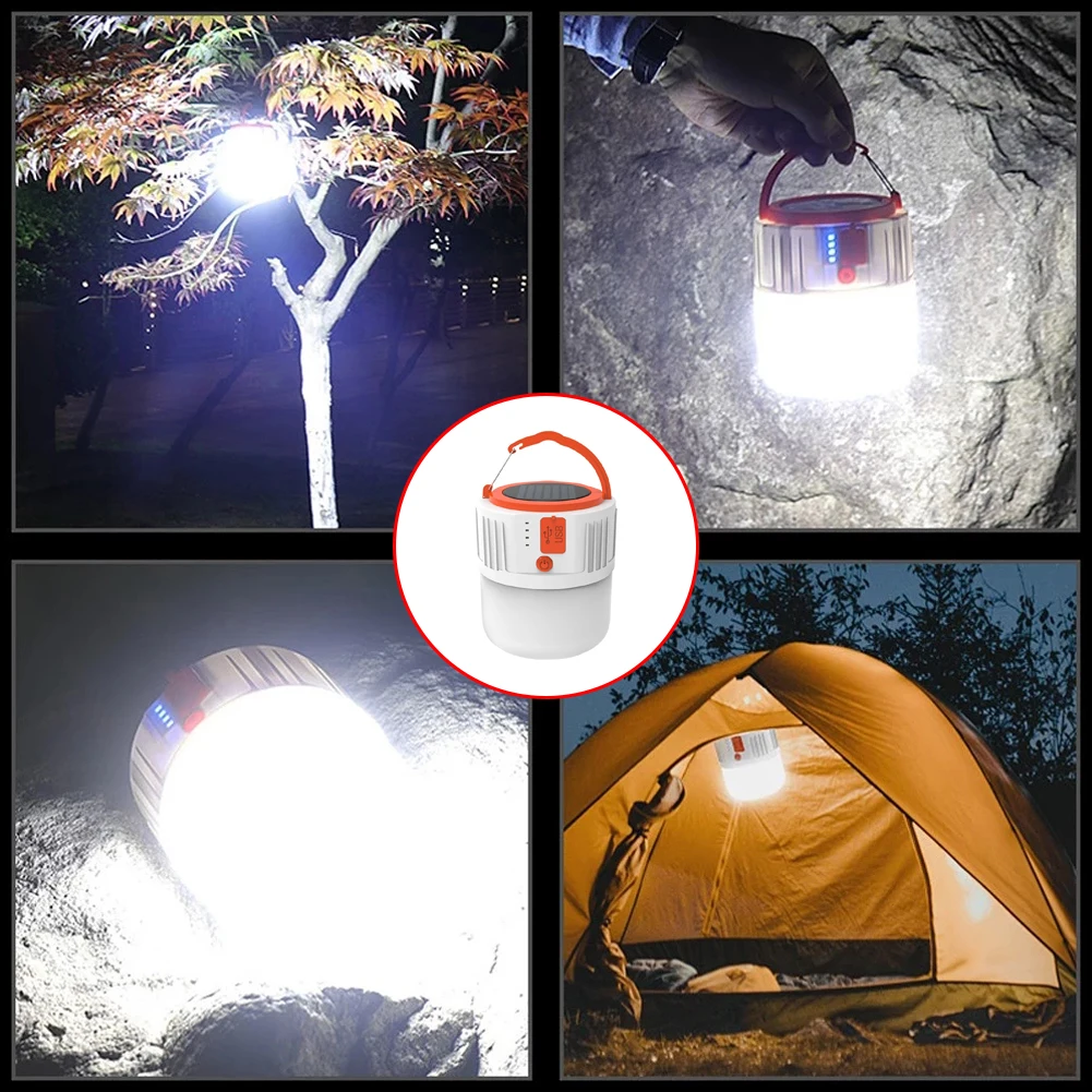 

4 Gear High Brightness Night Stall Lights Multifunctional Outdoor led Camping Lights Emergency Portable Night Market Bulb Lights