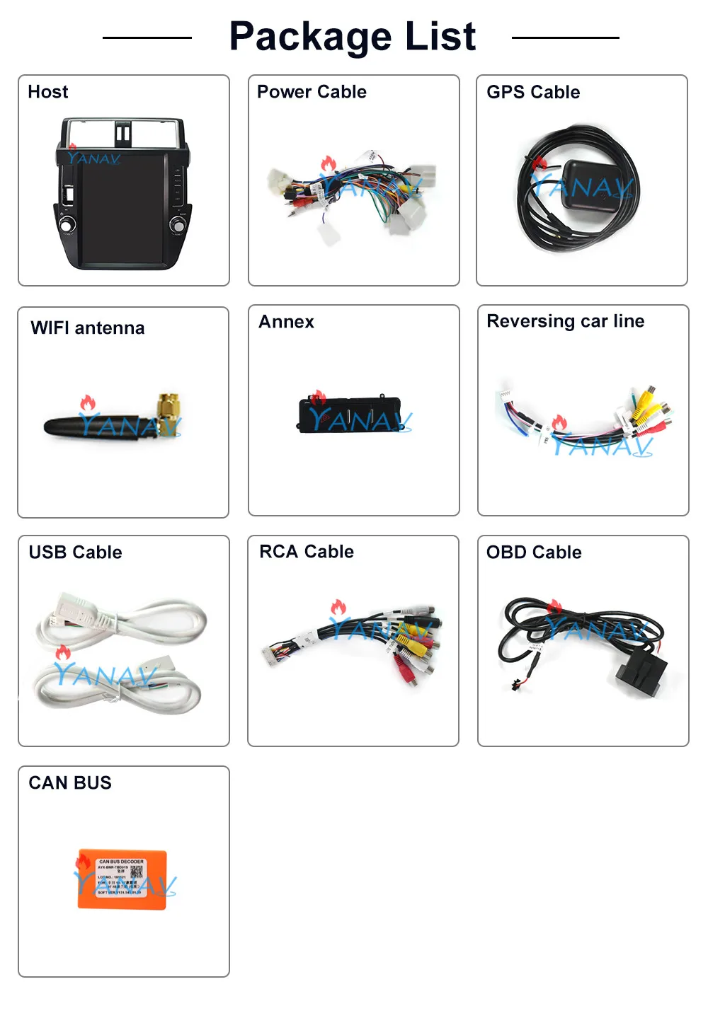 

car stereo Multimedia DVD Player For-TOYOTA Land Cruiser Prado 2014-2016 car GPS navigation android system auto radio MP3 player