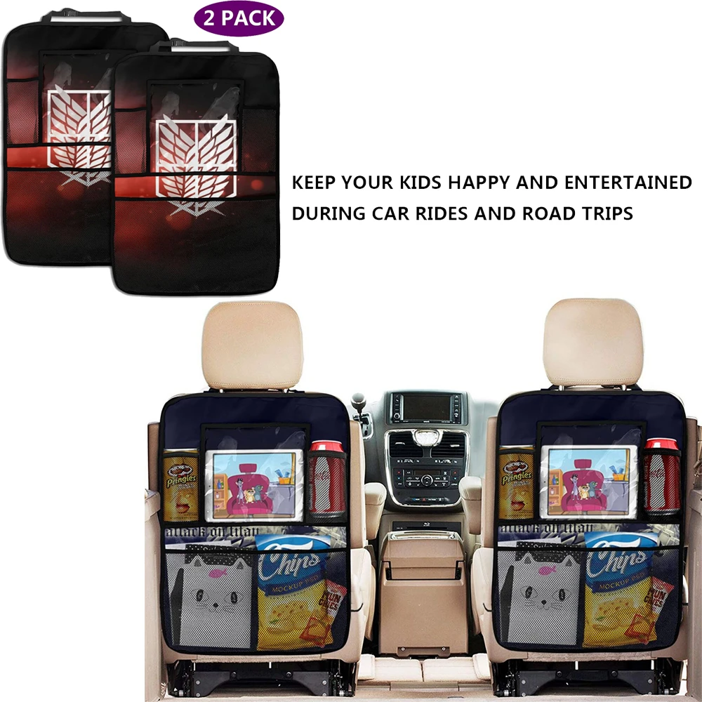 

Бесплатная доставка, приблизительно к японскому аниме атака на титанов, эластичная Сумка на спинку сиденья автомобиля, универсальная, подх...