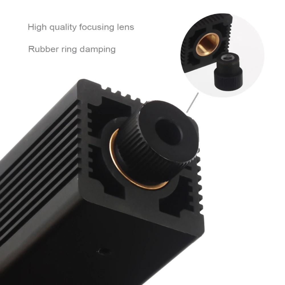 Laser 20w Head laser module 450nm Blu-ray engraving machine Woodworking Machinery Parts DIY Tools for Master Series | Инструменты