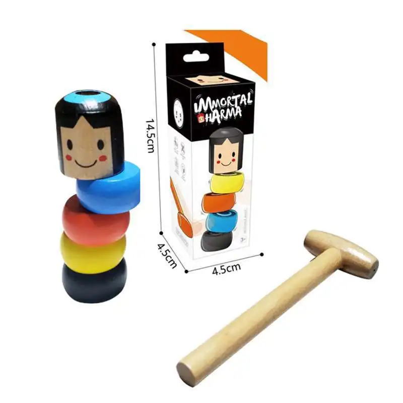 Immortal Daruma детская Волшебная игрушечная бутафория Несокрушимая кукла