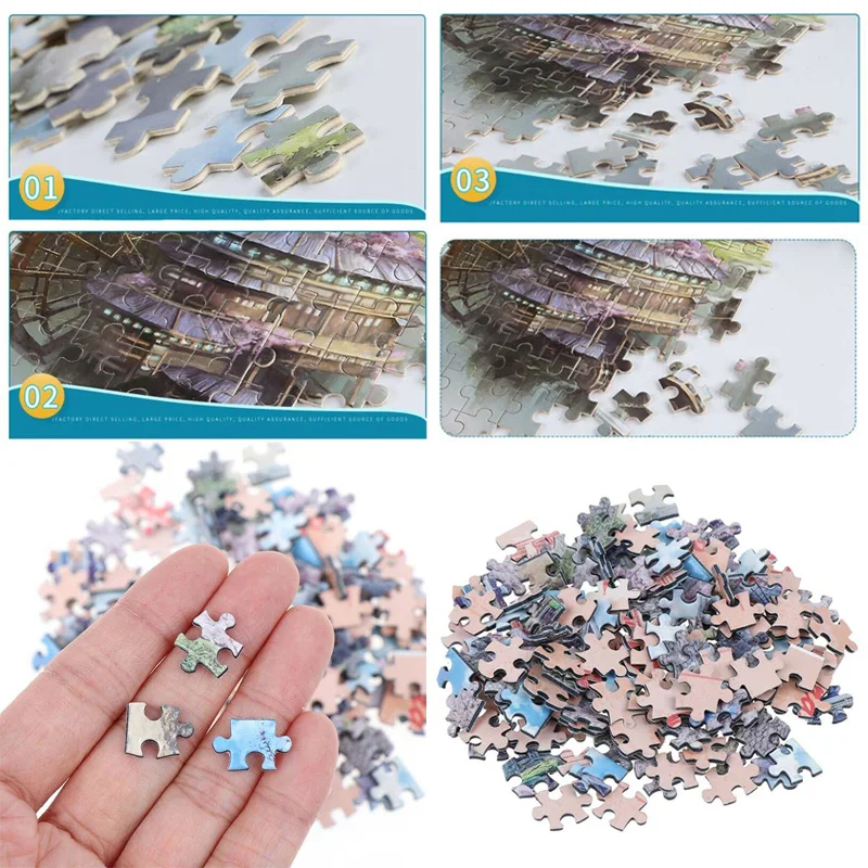 

Brilliant Landscape Jigsaw Puzzle 1000 Pieces Adult High Definition Puzzle Toys Gift AC889