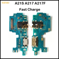 usb charging dock port connector board parts flex cable for samsung a21s a217 a217f usb board replacement part