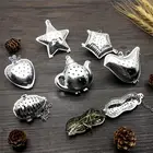 Ситечко для чая в форме рождественской елки, из нержавеющей стали