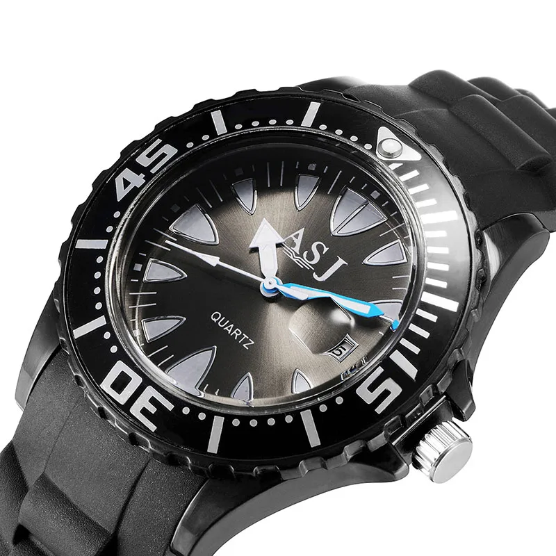 

Unisex Casual Silicone Watches Student Quartz Watch Elegant Wrist Calendar Watch New Fashion for Boy Girl LXH