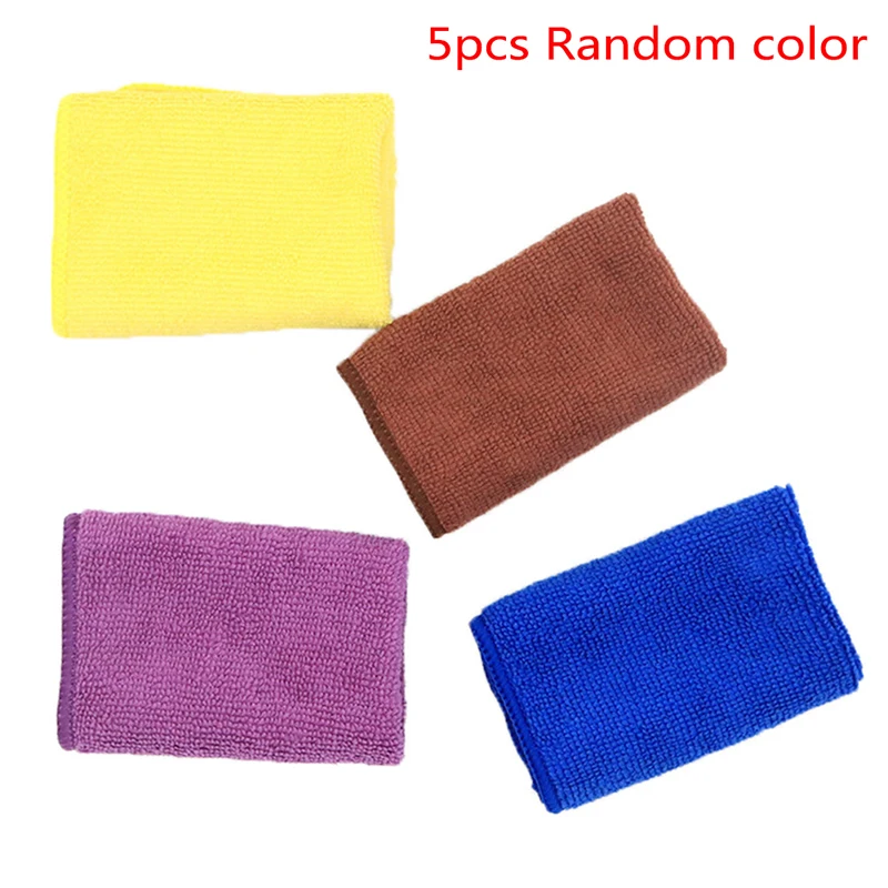 

5 Pcs Super Absorbent Towel Barista Towel Rag Bar Coffee Machine Cleaning Cloth Crockery Household Cleaning Towel Kichen Tools