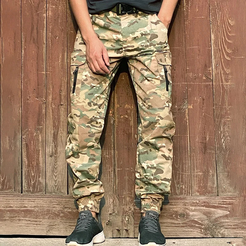

Mege Brand Tactical Jogger Pants Men streetwear US Army Military Camouflage Cargo Pants Work Trousers Urban Casual Pants