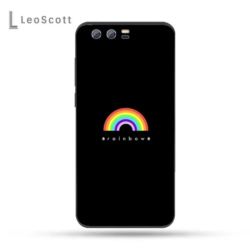 

Gay Lesbian LGBT Rainbow Pride Phone Case For Huawei Honor view 7a5.45inch 7c5.7inch 8x 8a 8c 9 9x 10 20 10i 20i lite pro
