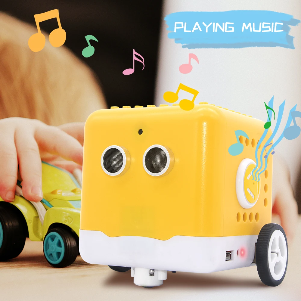 Многоцелевой программируемый робот Kidsbits для Arduino STEM обучение детей подарок