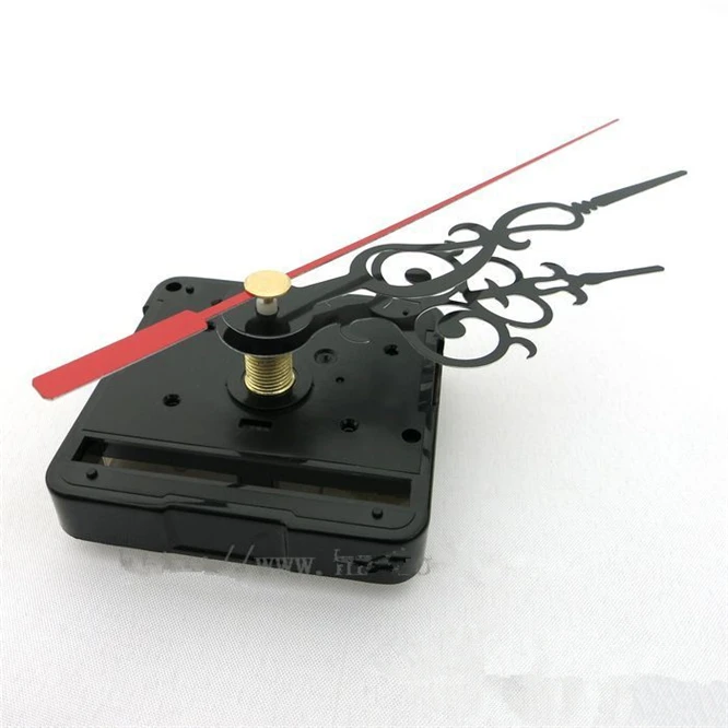 10 комплектов DIY часовой механизм Висячие черные кварцевые часы настенные