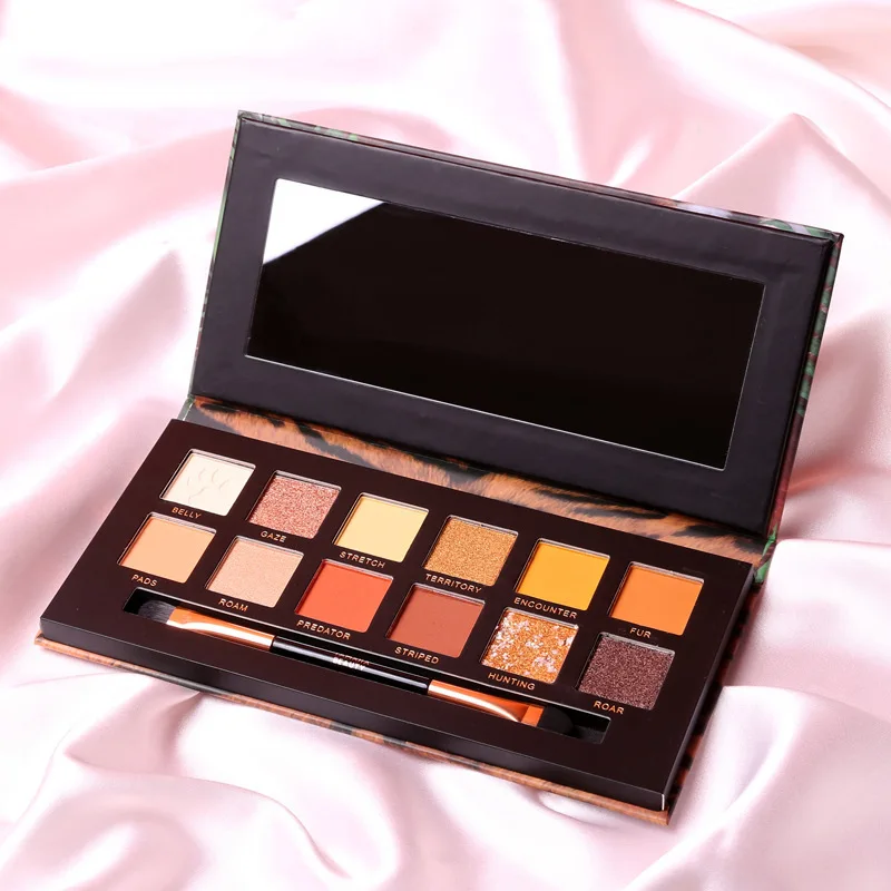 Тени для век в виде животных 12 цветов| |