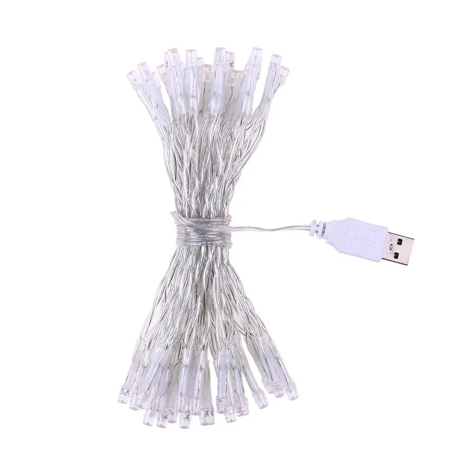 

USB Powered 5M 50 Leds Indoor Fairy Decoration Garland String Light for Party,Christmas,New Year
