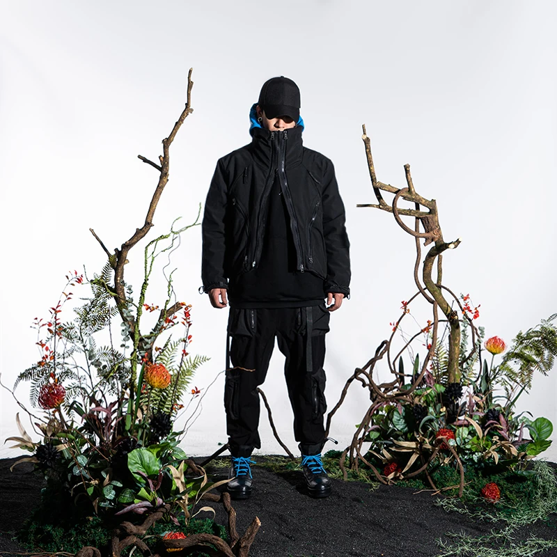 Куртка с хлопковой подкладкой на молнии 21 Вт | Мужская одежда