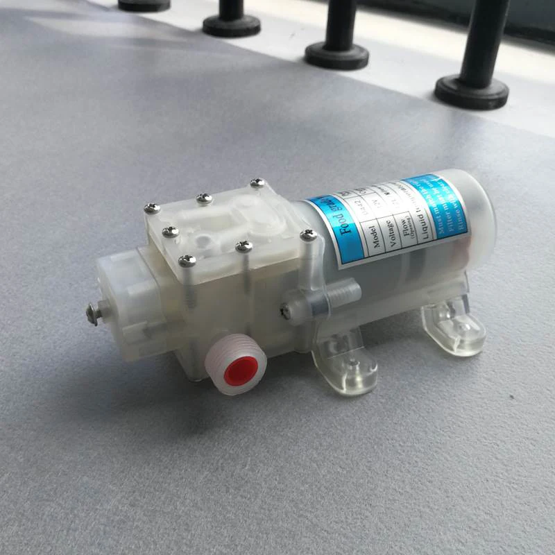 Dc 12V 70W пищевой самовсасывающий мембранный Водяной насос с переключателем 6л/мин