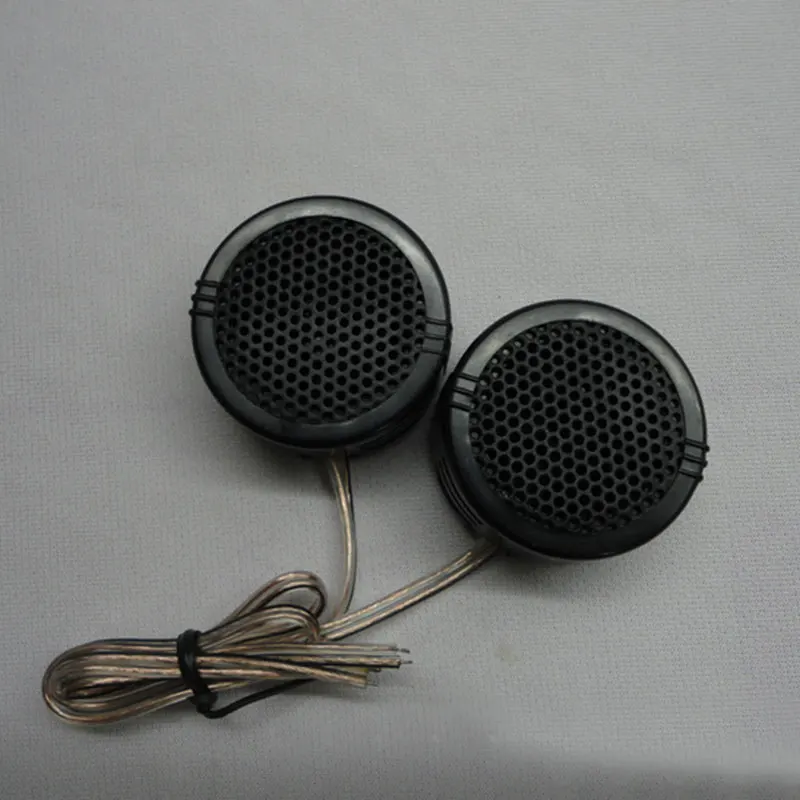 

2pcs Car Tweeter Loudspeaker 500W Clear Tone Quality Auto Audio Dome Stereo Tweeter Speakers