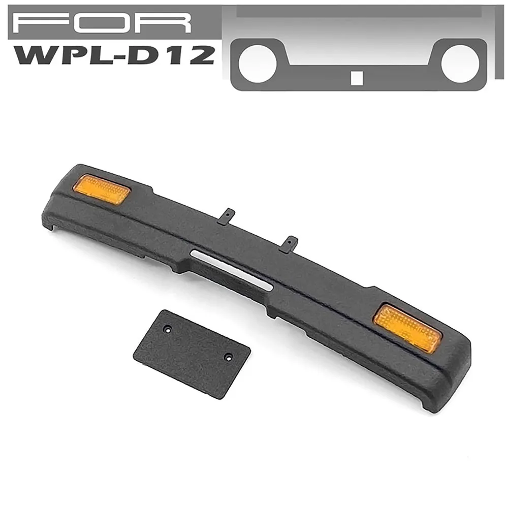 

Front Bumper With turn signal for WPL D12 RC Car Accessories