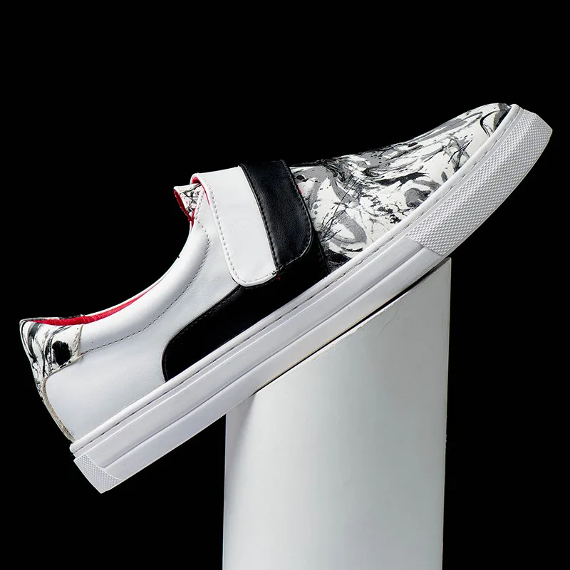 Мужские лоферы без шнуровки Повседневная кожаная обувь Мужская удобная модная